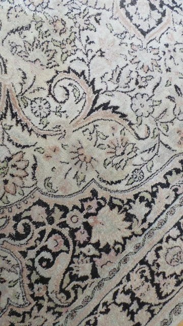 Large Turkish CARPET RUG HAND MADE Oriental  Vintage 9ft 4" x 5ft 10" 2