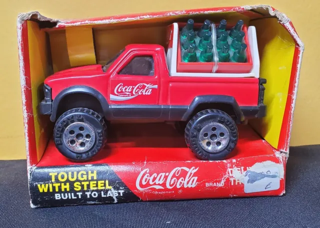 Buddy L Coca Cola Delivery Truck Tough with Steel Built to Last 421Q (1989)