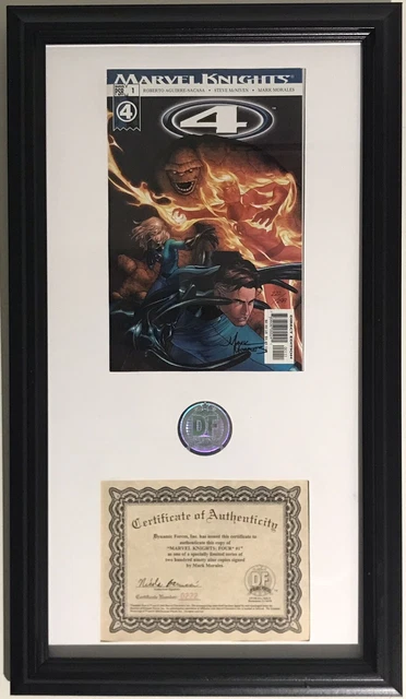Fantastic Four - Marvel Knights: Four #1 (2004) Mark Morales Signed 222/299 DF