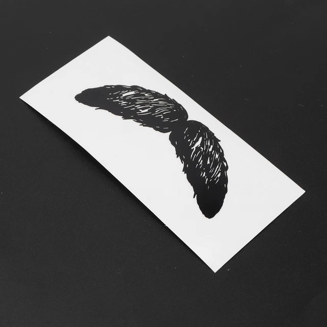 Pegatinas de cera nariz antiincrustantes barba depilación bigote pegatinas para goteo NUEVAS
