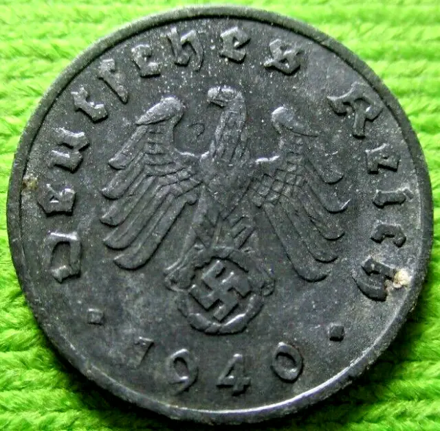 1940A   Germany, Third Reich 1 Reichspfennig  Coin -   #  90/2/24