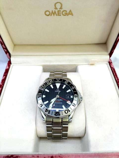 Omega Seamaster Ref.2536.50.00 GMT Limited Edit Jerry Lopez Automatic Mens Watch