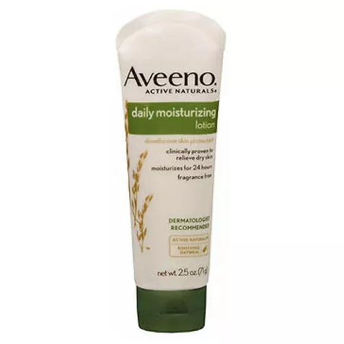 Aveeno Actif Naturals Journalier Lotion Hydratante sans Parfum 74ml Par Aveeno