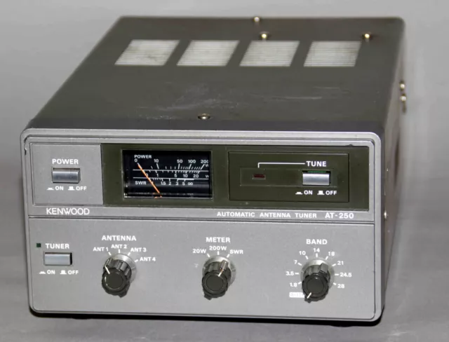 Kenwood (Trio) Automatic Antenna Tuner ATU AT-250 - Rare Collectors Special