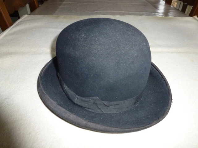 Chapeau melon vintage unisexe Mode de Paris