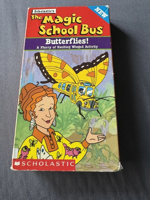 THE MAGIC SCHOOL Bus VHS Scholastic: Butterflies! £7.21 - PicClick UK