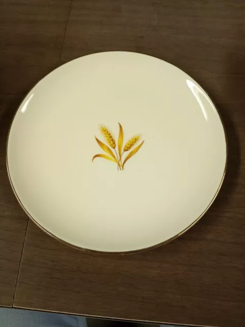 Taylor Smith Taylor Golden Wheat Versatile China Gold Trim Bread And...