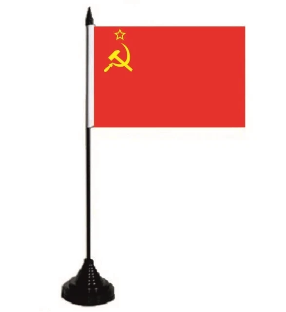 Tischflagge UdSSR Sowjetunion Tischfahne Fahne Flagge 10 x 15 cm