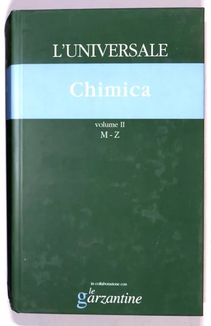 EBOND L'universale Chimica n. 36 vol 2 Le garzantine 2003 Libro LI021403