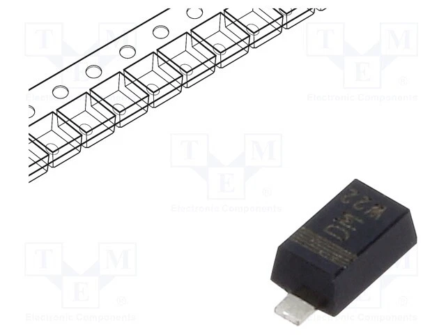 25 Diodes Zener BZX84C10 0.3W 10V SMD SOT23 - Rouleau De 25 Pièces Pour Circuits électroniques Et Réparations