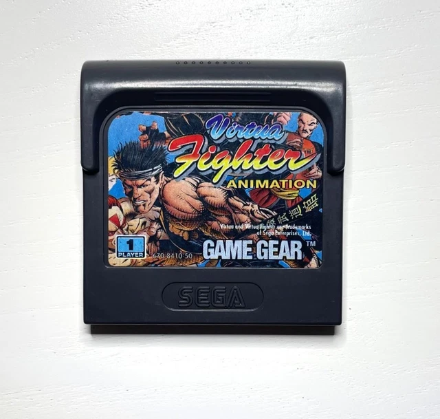Virtua Fighter Animation SEGA Game Gear - Version Euro Complète - Bon état