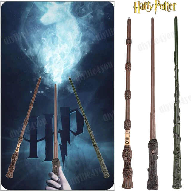 HARRY POTTER MAGIC Wand Dumbledore Hermione Magic LED Light Wand Boxed