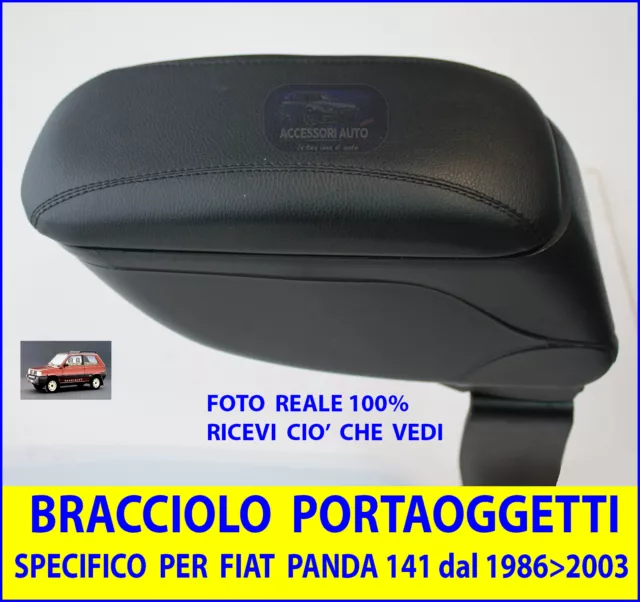 BRACCIOLO PER Panda 141A 1986> Portaoggetti Poggia Braccio Auto Vano 4x4  EUR 79,90 - PicClick IT