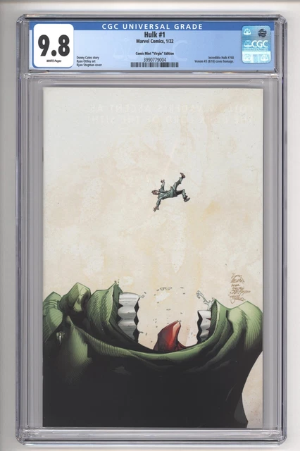 Hulk #1 Ryan Stegman Virgin Variant CGC 9.8