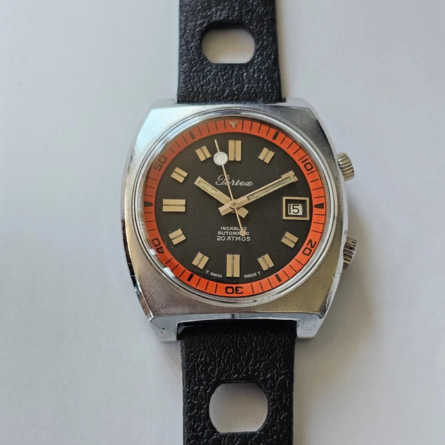 PORTEX-AUTOMATIC-TIPO SUPERCOMPRESSOR-SUB 200 M-Acciaio-Substar-37,5 Mm ...