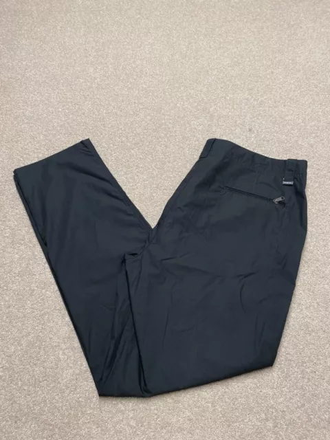 Rohan Walking Trousers Size UK 16 Regular Tourers Charcoal Grey Hiking Women's