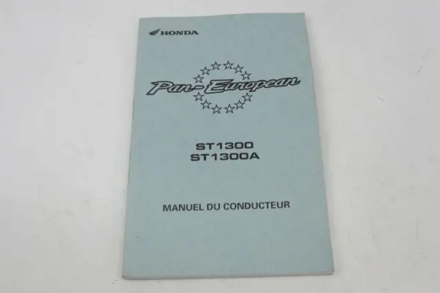Manuale Uso Manutenzione Honda Pan European 1300 1300 Abs Manuel Du Proprietaire