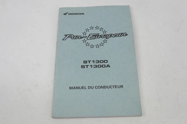 Manuale Uso Manutenzione Honda Pan European 1300 1300 Abs Manuel Du Proprietaire