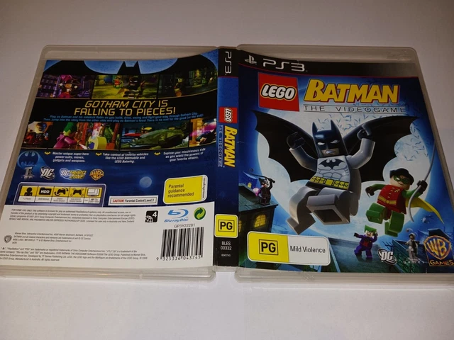 LEGO BATMAN THE Videogame Sony Ps3 Game Pg 15.50 PicClick AU