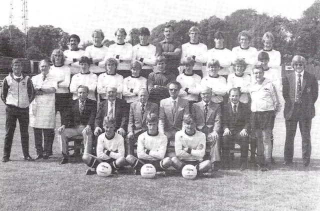 Darlington Football Team Photo 1982-83 Season