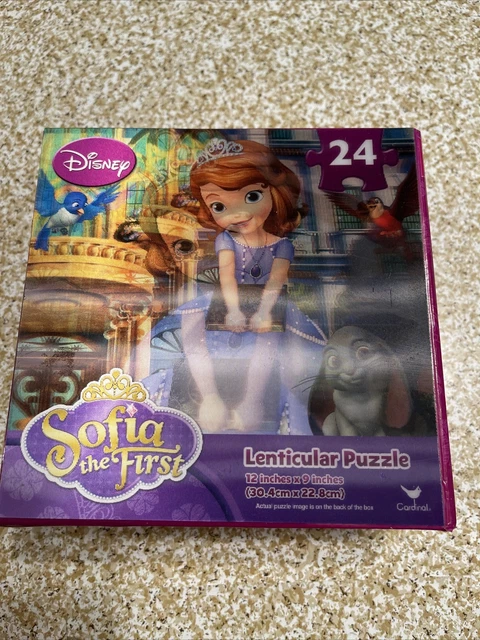 DISNEY PRINCESS SOFIA the First 24 Piece Lenticular Puzzle £15.07 ...