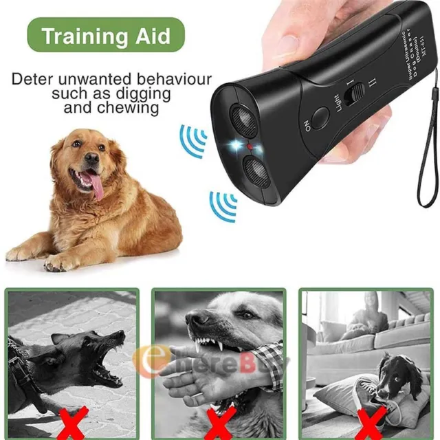 Ultrasonic Stop Barking Away Anti-Bark Control Dogs Training Pet Repeller Device