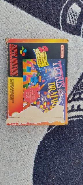Tetris Dr Mario Boite Vide Snes Fra