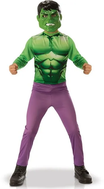 Hulk  Kostüm Rubies +Maske Superhelden Kinder Jungen Avengers