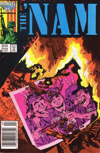 Nam, The #3 (Newsstand) FN; Marvel | Vietnam War comic - we combine shipping