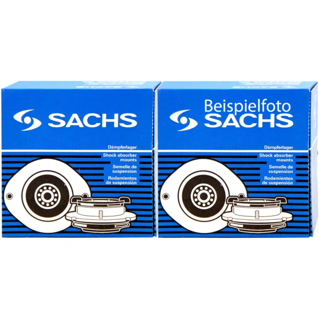 2x SACHS Federbeinstützlager Vorne für BMW 3 E30 5 E28 E34 6 E24 Z1 1.6-3.5