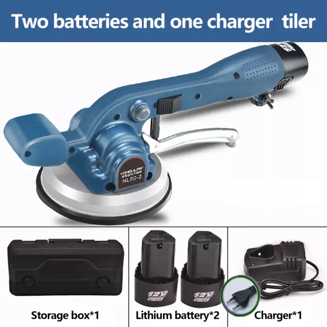 Vibratore elettrico portatile per piastrelle agitatore per piastrelle batteria piastrellista macchina