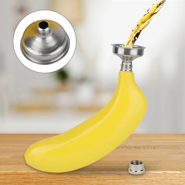 Bolsillo de alcohol para whisky con forma de fruta portátil de acero inoxidable 5 oz MX