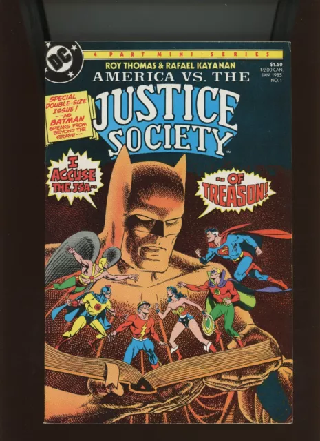 (1985) America vs. the Justice Society #1: COPPER AGE! (8.5/9.0)