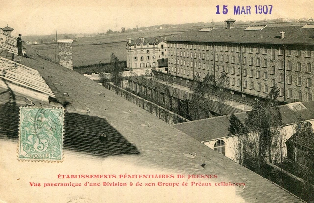 FRESNES Prison Vue panoramique Division et son Groupe de Préaux cellulaires