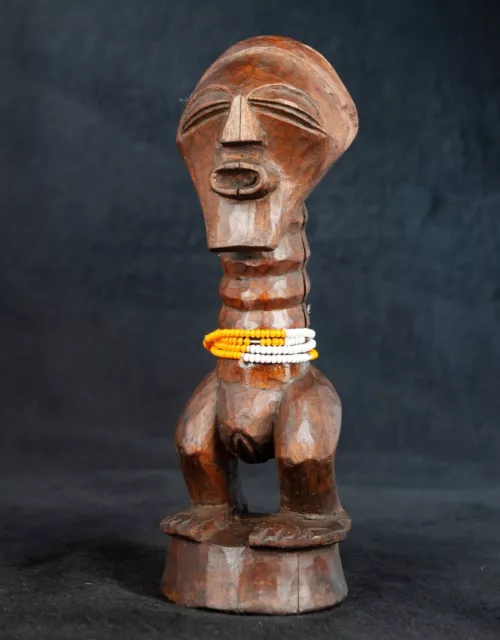 Songye, Fetish Figure, Democratic Republic of Congo, Central African Tribal Art.