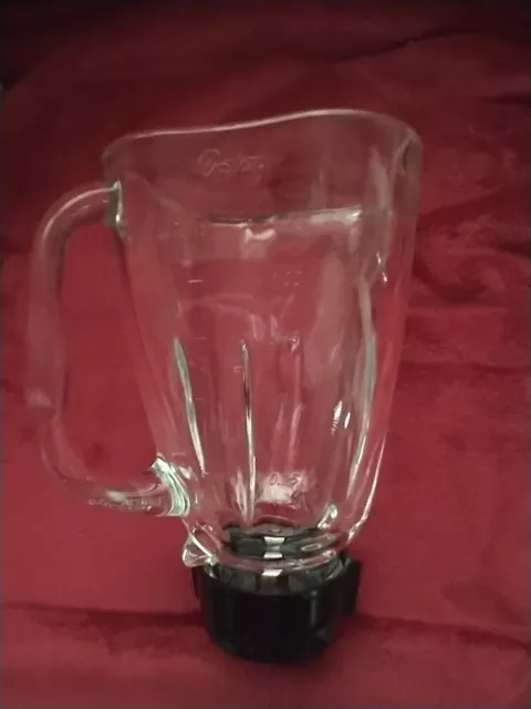 5 Cup Square Top Oster Glass Jar Replacement Part,  Oster & Osterizer Blenders