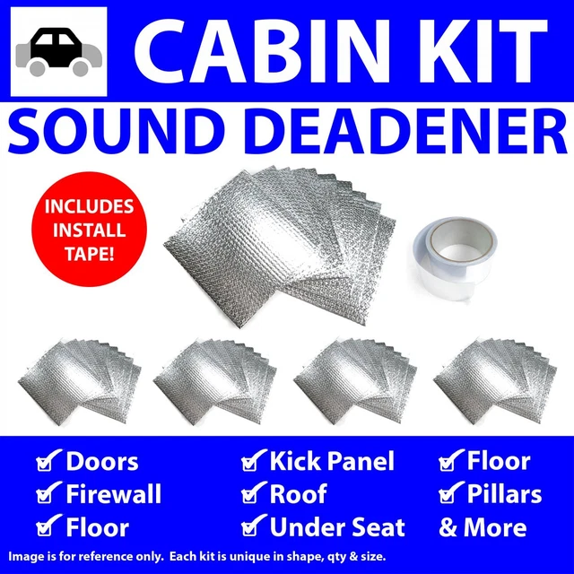 Heat & Sound Deadener Chrysler New Yorker 1949 - 54 Cabin Kit + Tape 49731Cm2