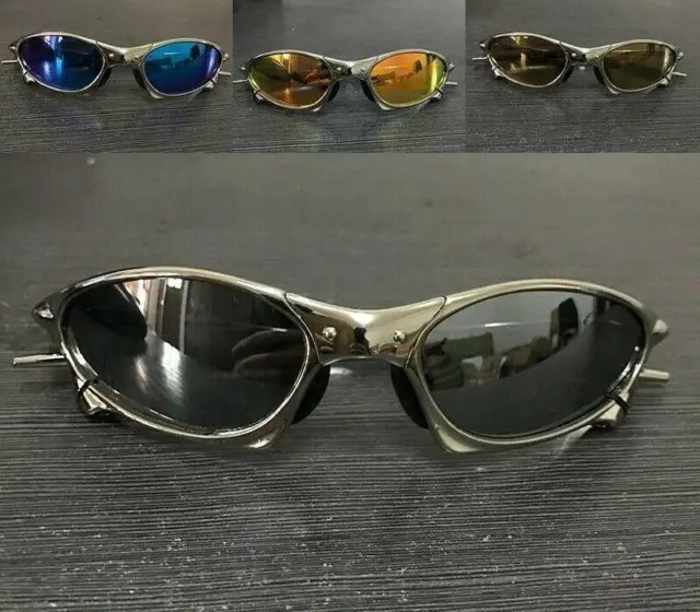 2022 X-metal Cyclops Outdoor Sunglasses Polarized Lenses Titanium Glossy Goggles
