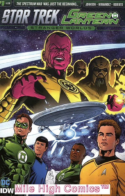 STAR TREK/GREEN LANTERN (VOL. 2) (STRANGER WORLDS) (2016 Series) #1 Very Fine