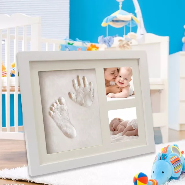 Newborn Baby Footprint Handprint Safe Clay Kit Gift Foot Hand Print Kit Gift US