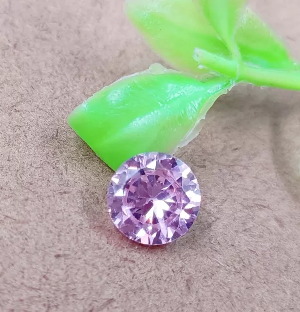 4.50 Ct Natural Pink Sapphire Round Cut EGL Certified Gemstone See Video GMQ