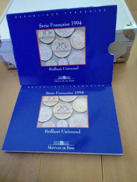 Coffret 10 pièces de monnaies 1994 BU Brillant Universel