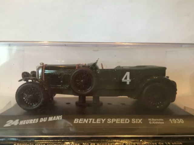 Bentley Speed Six 1930 24 Heures Du Mans Scale 1/43 Altaya