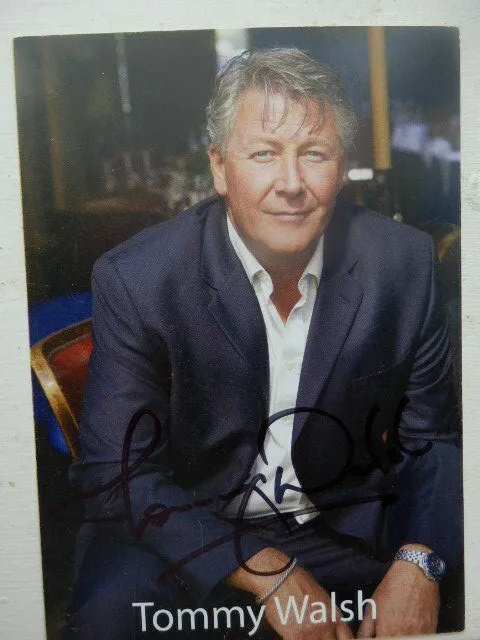 Tommy  Walsh   -   Tv  Presenter    -   Autographed  Photo