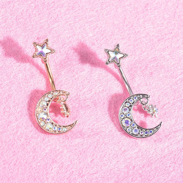Swarovski Sublima Rose-Goldtone, Swarovski Crystal & Imitation Pearl Crescent Moon Drop Earrings | Saks Fifth Avenue