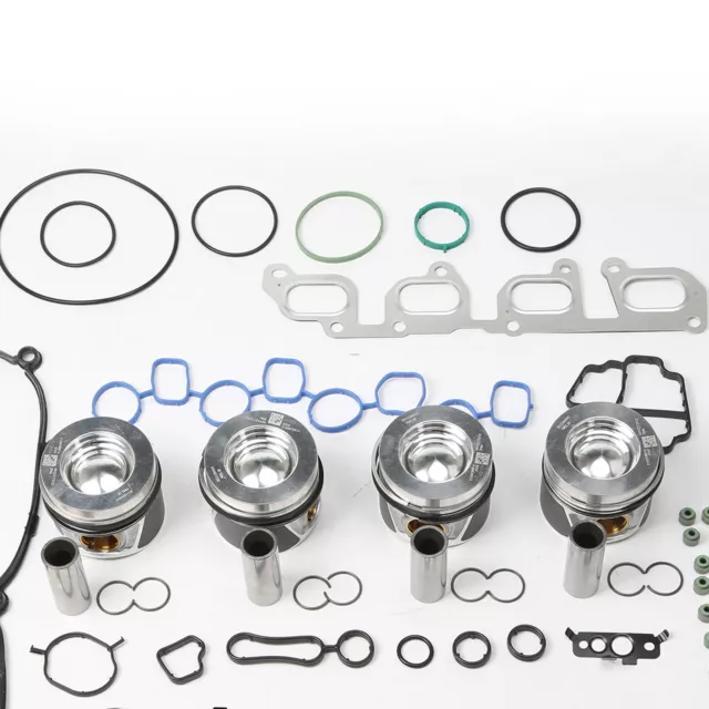 Piston Rings & Cylinder gasket & Bearing Kit Fit for VW  AUDI SEAT SKODA 2.0L