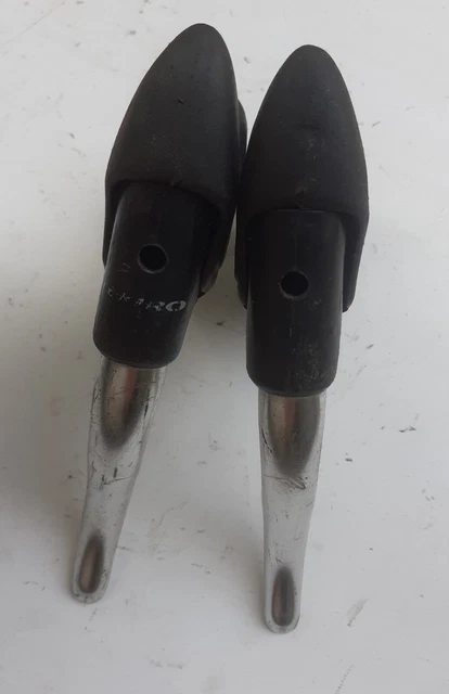 Paire Leviers Frein Vélo Course Balilla Aluminium - Vintage Italien Bianchi Maino