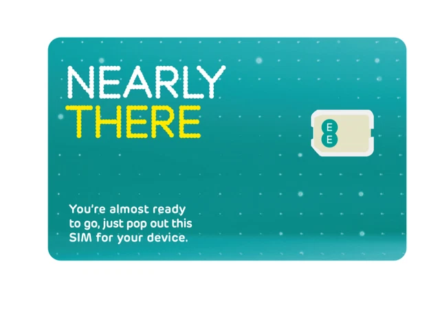EE Sim Card Pay As You Go £10 Pack 5GB Data Unlimited SMS Mini Micro & Nano PAYG