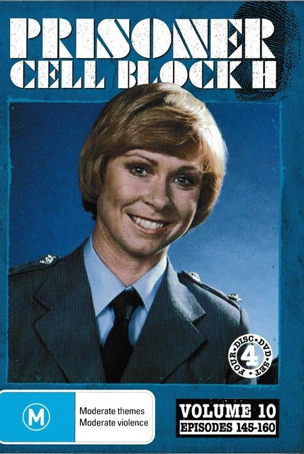 Prisoner Cell Block H DVD Volume 10 Episodes 145-160 - 4 Disc Set Region 0