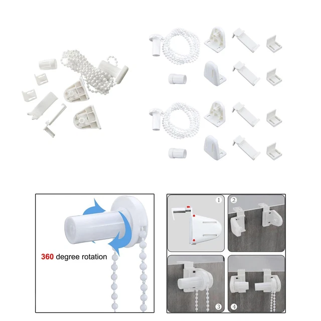 Store Rideau Roll On KIT DE FIXATION pour store enrouleur Ensemble de rechange Rideau Roll ...